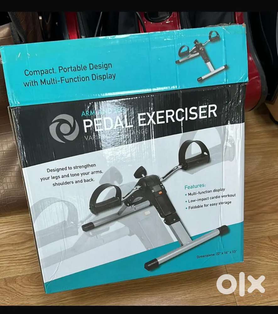 Gym Cycle Mini Pedal Exerciser, Mini Fascial Gun Massagers, Tepid