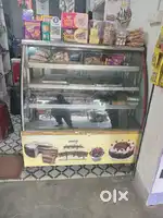 Argently sale, display biscuit counter,heater is running condition,