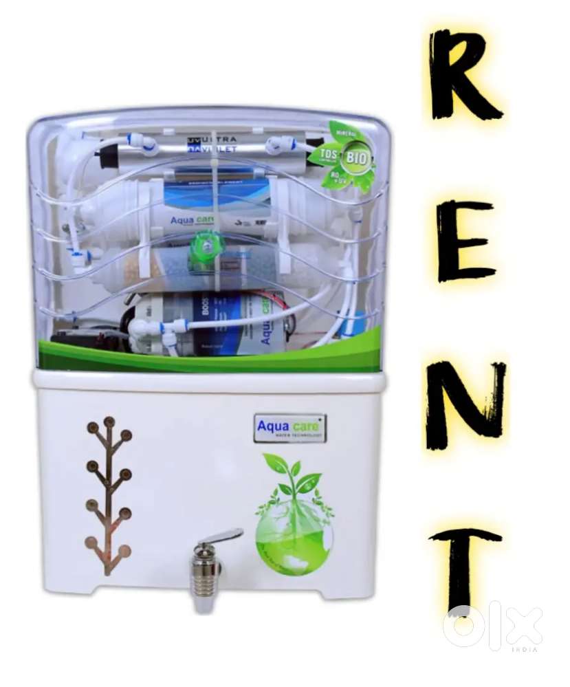 Water purifier available on rent