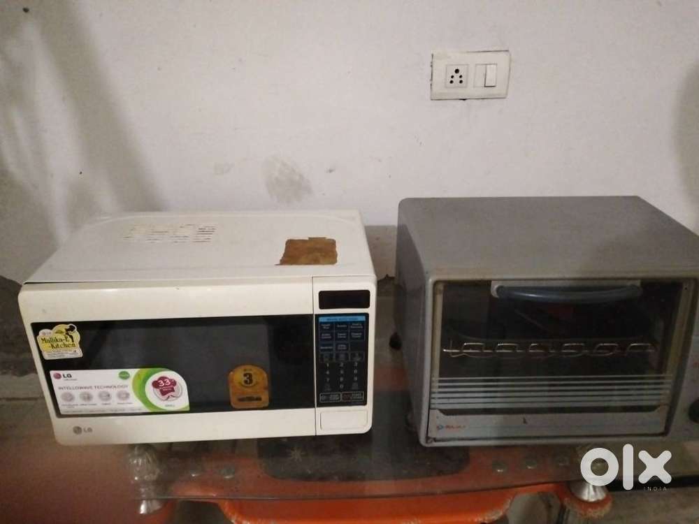 Microwave LG and bajaj OTG and food processor