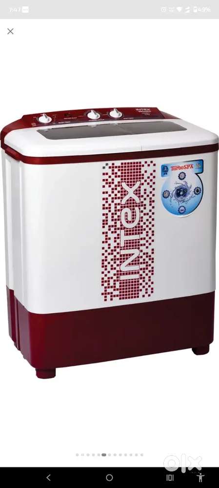 7kg semi automatic washing machine