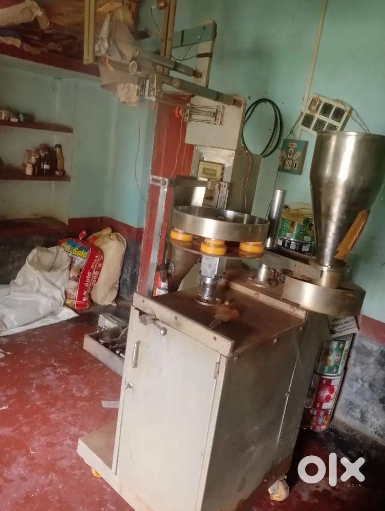 Nuematic pouch machine and compressor machine & all accessories