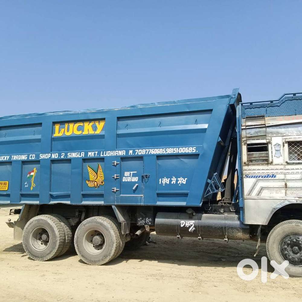 TATA 2518, MODEL 2015, TIPPER LOADING