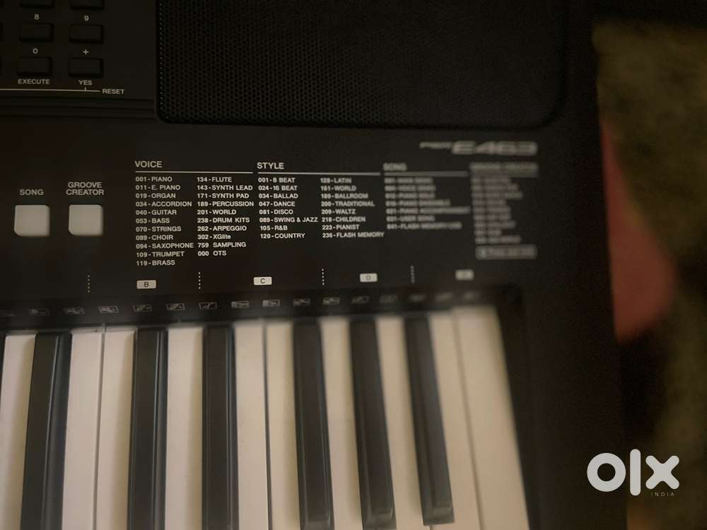 Yamaha paino(psr E463)