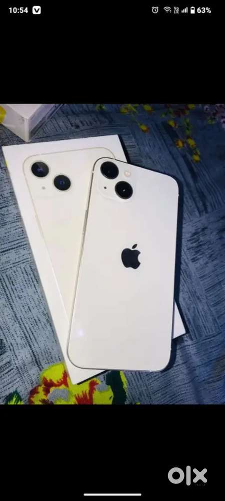 Selling my 4 months old I phone 14 in white colour/.Need urgent money