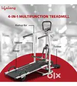 Lifelong Manual tread mill 4 in one
