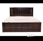 Brand new 6*5 bed with storage ply wood