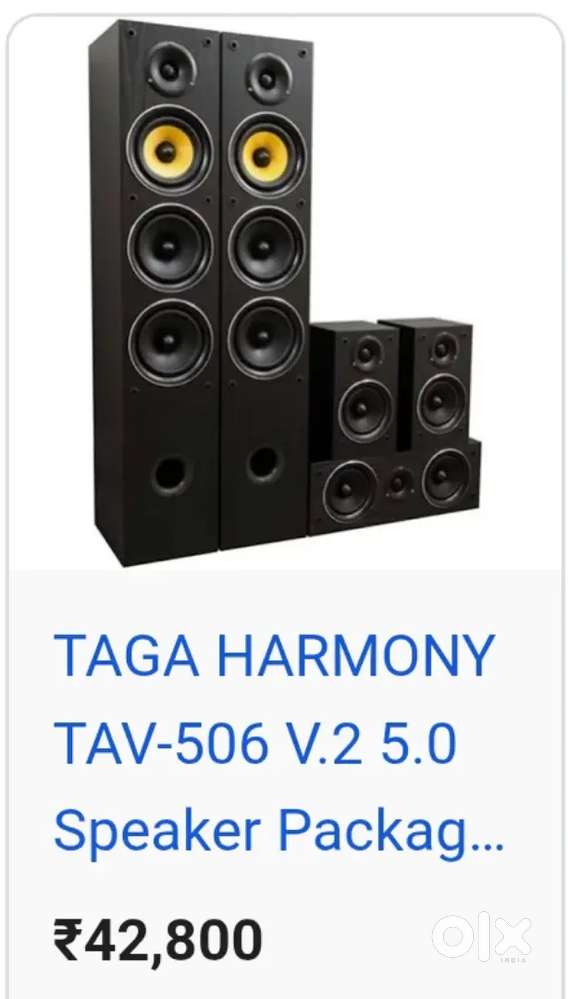 5.1 Speakers including a Sub-Woofer