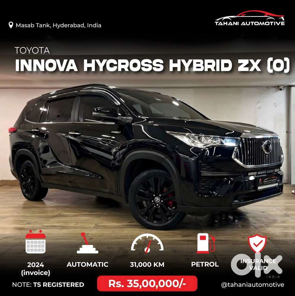 Toyota Innova Hycross 2.0 ZX (O) Hybrid 7 STR, 2023, Petrol