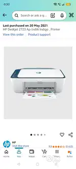 HP Deskjet 2723 Wireless Printer for Sale