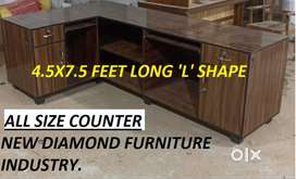 NEW L TABLE - L SHAPE TABLE - L SHAPE COUNTER
