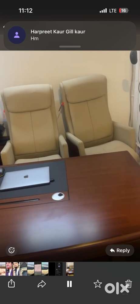 4 Sofa chair And 1 table office use 2 computer table