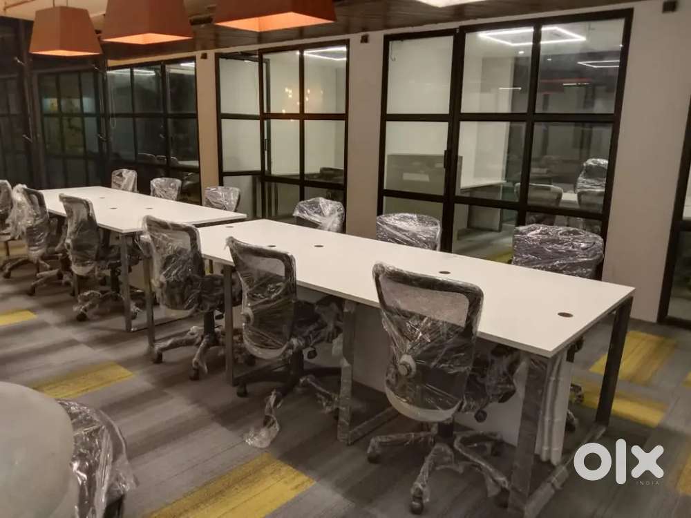 20SEATING 2CABINS FULLY FURNISHED OFFICE AT RENT PALASIYA INDORE