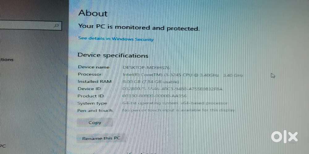 Computer running condition