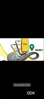 Hit for Kolkata blinkit delivery boy job
