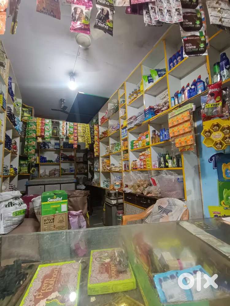 Kirna shop material + furniture for sale