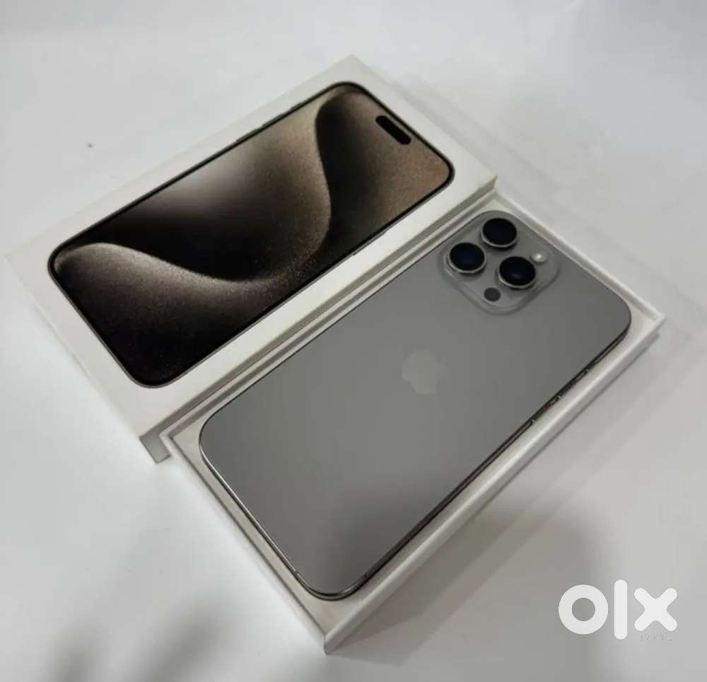 Iphone 15PRO MAX 512GB REFURBISHED 12 month warranty with bilbox
