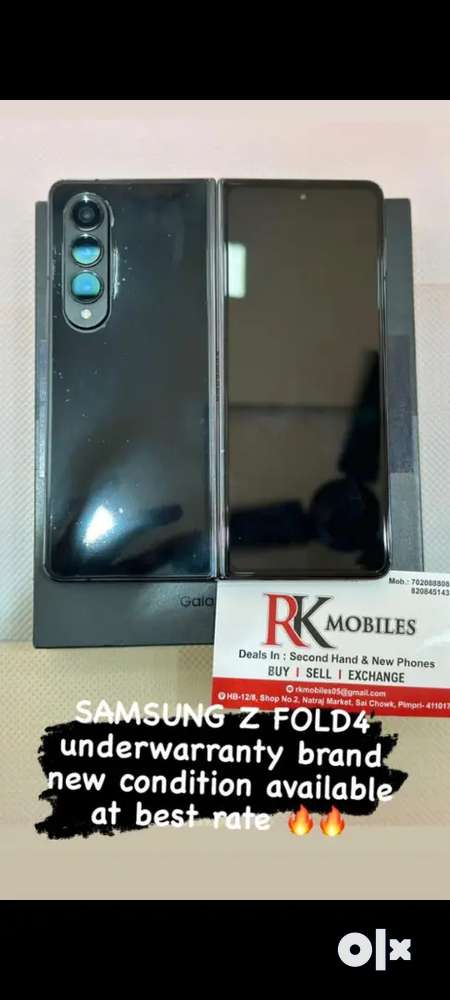 Samsung fold4 12/256 black