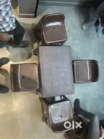 Heavy plastic dining table chair
