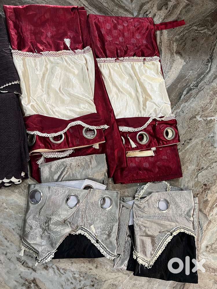 Cartains and sofa cover