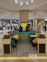 WAFFLE WORLD KIOSK FOR SALE IN MALL OF DEHRADUN ,EVERYTHING IN WORK