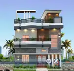 4 BHK Independent House for sale in Ambalpady Udupi for 1.10 Crs nego