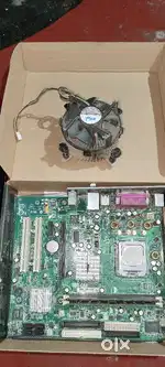 Pentium 4 Processor with Motherboard, Backplate,iBall Cherry Keyboard