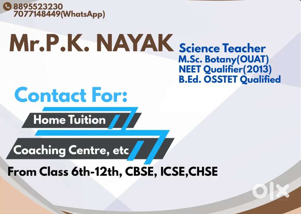 Urgently need a experience  Physics Teacher