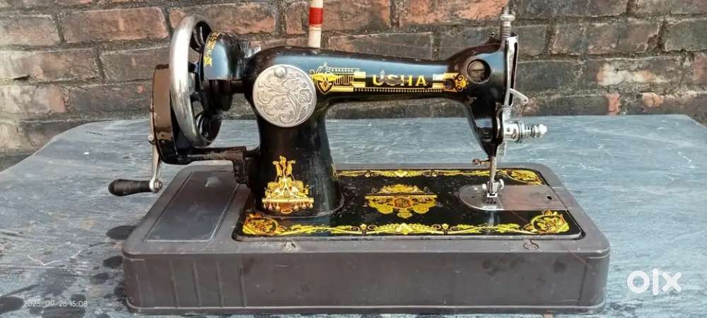 Original usha sewing machine असली ऊषा सिलाई मशीन चालू हालात में