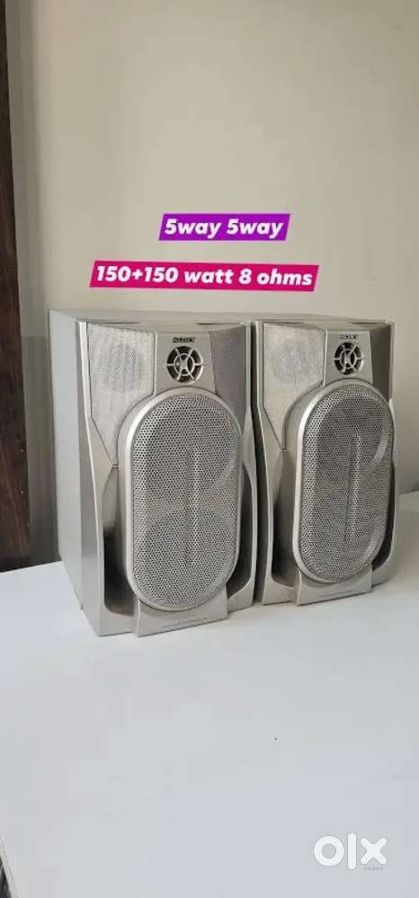 Sony box 5 way speakers
