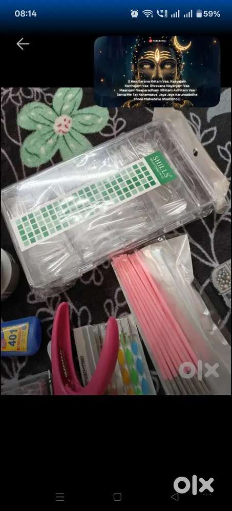 Nail art kit on discount new packed