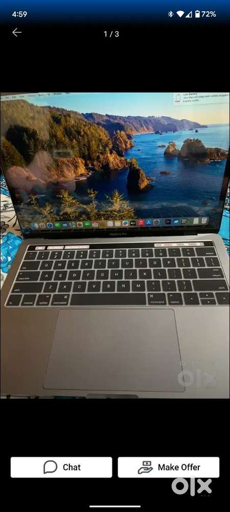 Macbook pro touchbar exchange and sale