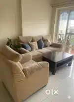 Sofa and center table