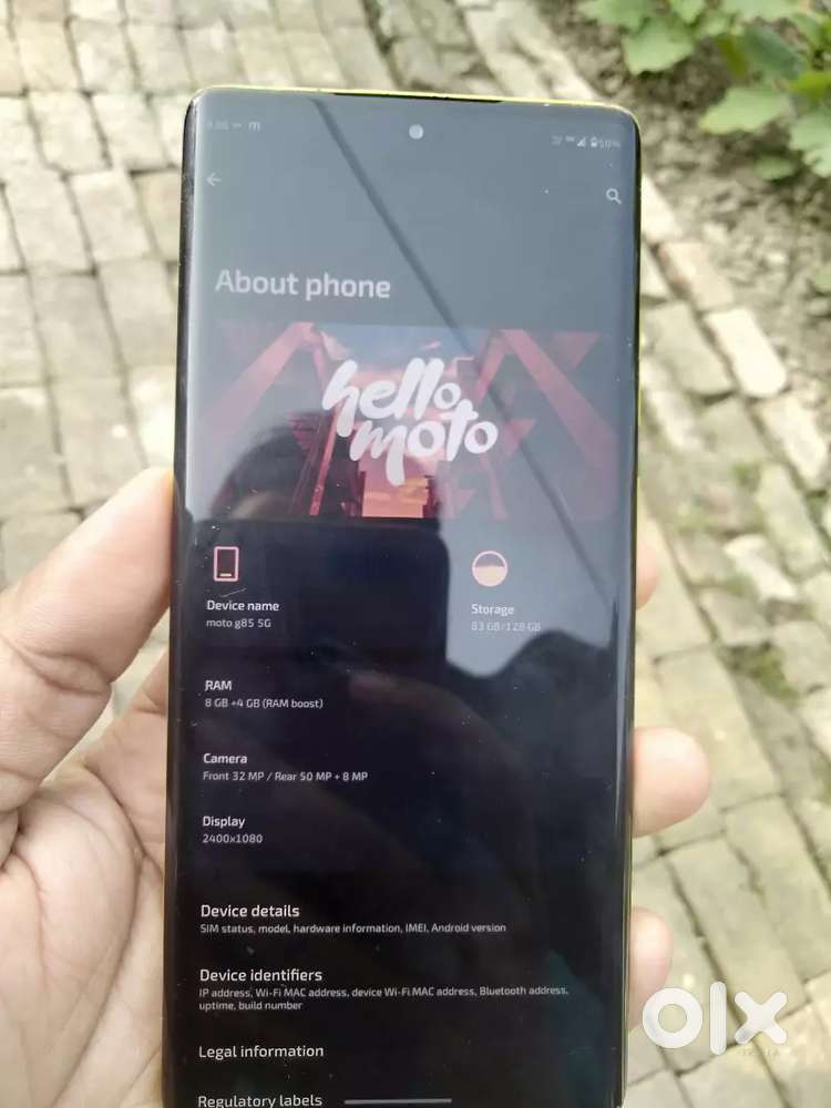 G 85 ,8/128. 6 month old