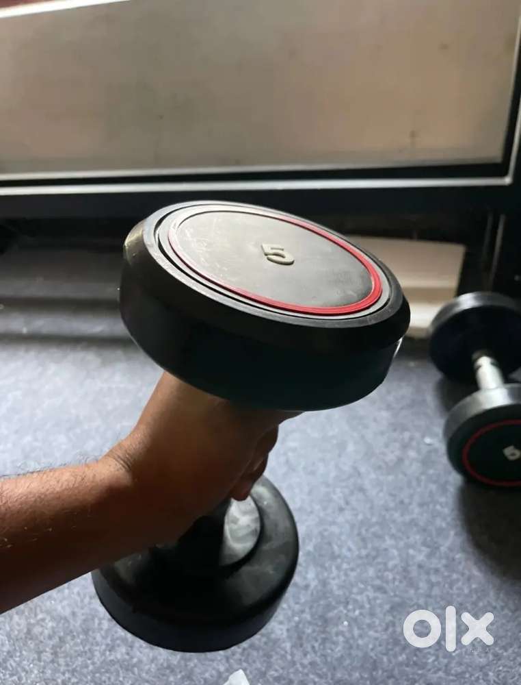 5kg pair brand new bouncer dumbells(Dumbbells)