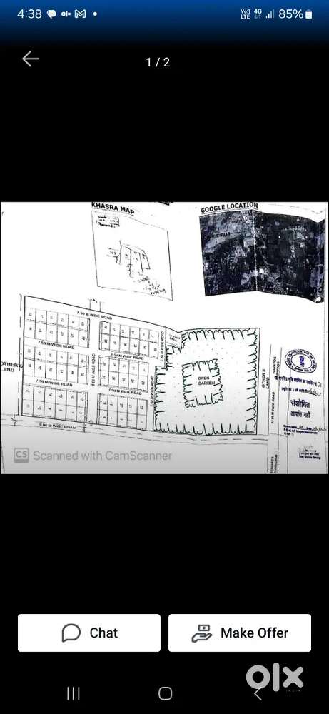 Plot for sale available Navratri discount stamp duty 50%nera ntpc g