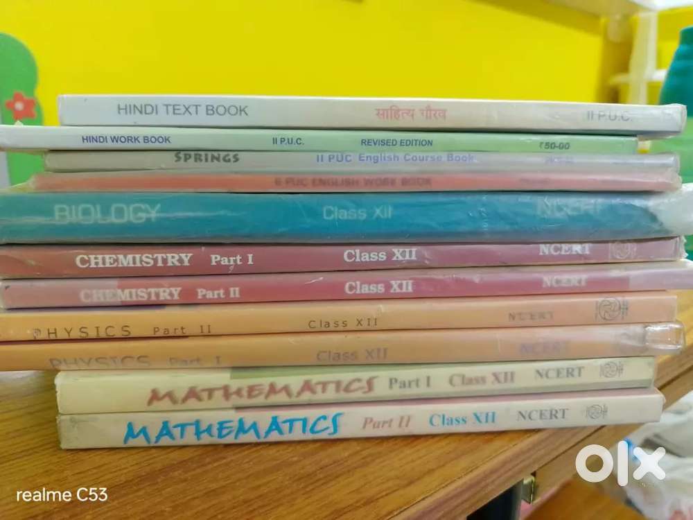 I & II PUC PCMB SCIENCE NCERT TEXT BOOKS/GUIDES