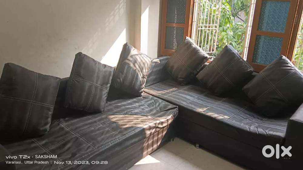 6 Seater L Shape Sofa