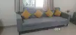 Sofa + sofacum bed set- 9 seater