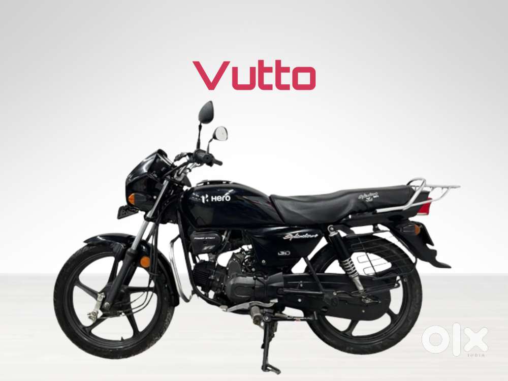 Hero Splendor Plus Self Alloy i3S (1929), 6 Months Warranty