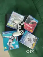 PS4 1TB with 7 Games Rarely used in very Good condition