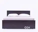 Damro Wooden Bed & Sleepwell Mattress for Sale