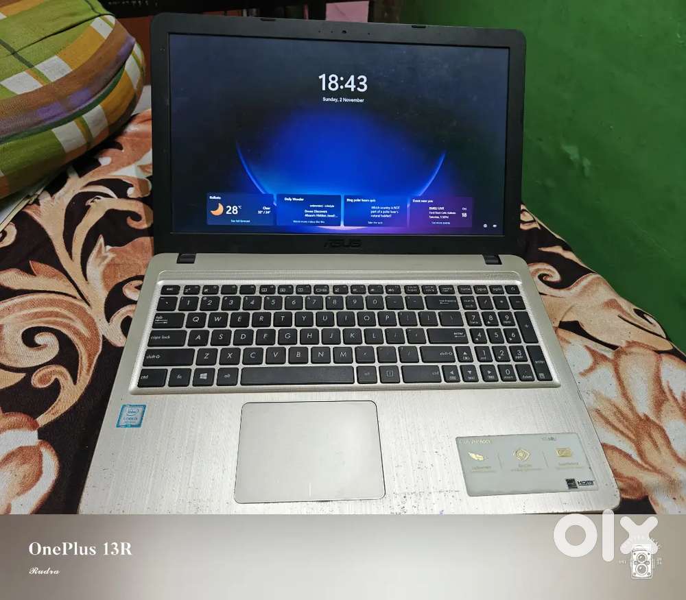 Asus Vivobook X540U  i5 8th Gen  12GB RAM  512GB SSD + 1TB HDD