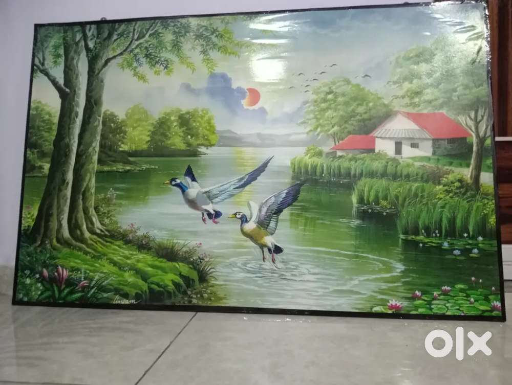 Full size wall painting scenerie for sale
