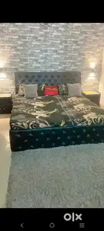 3 BHK Full furnished in high rise society