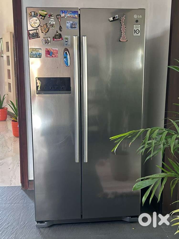 LG side by side door refridgerator