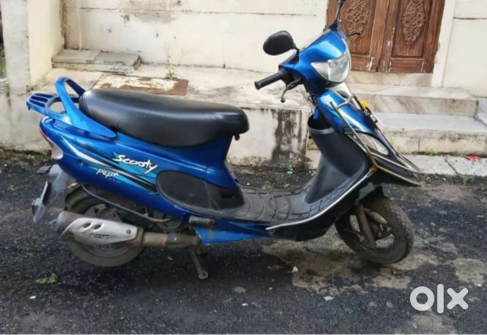 TVS Scooty Pep+ for SALE URGENTLY 
Model 2018
