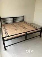 Iron double bed