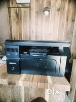 Hp All in one laser printer with good working condition.