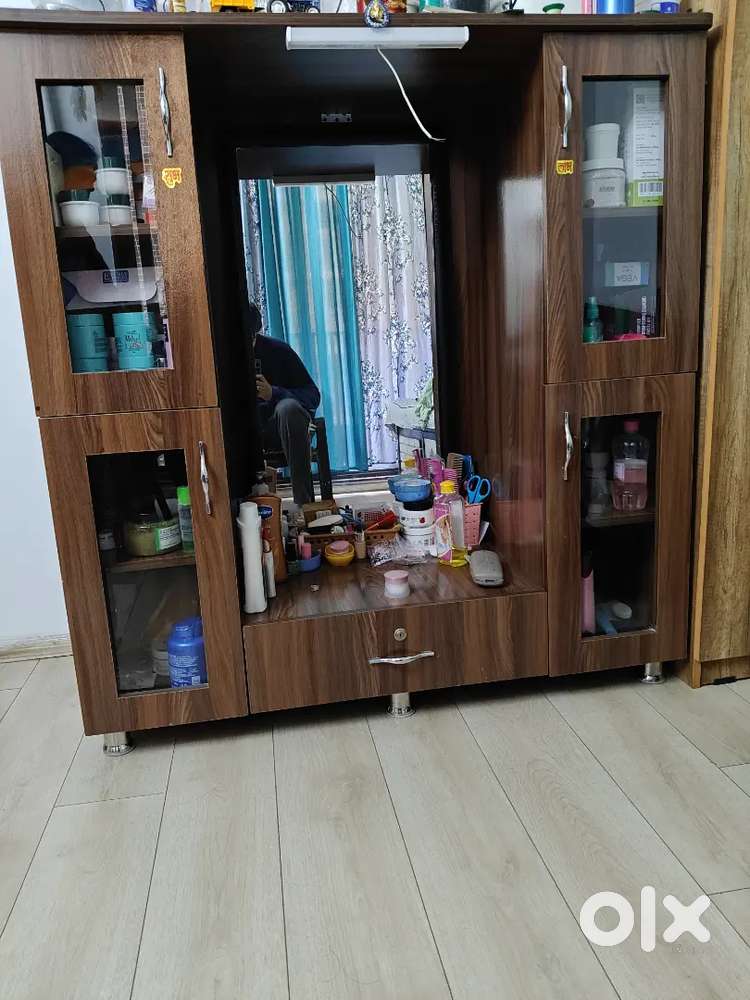 Multi-purpose wooden storage unit suitable for various household uses.